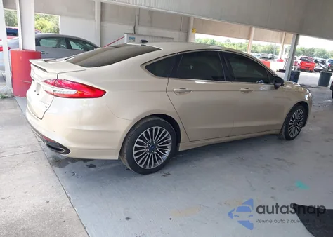 2018 Ford Fusion Titanium z USA, uszkodzony, nr VIN 3FA6P0D98JR268784
